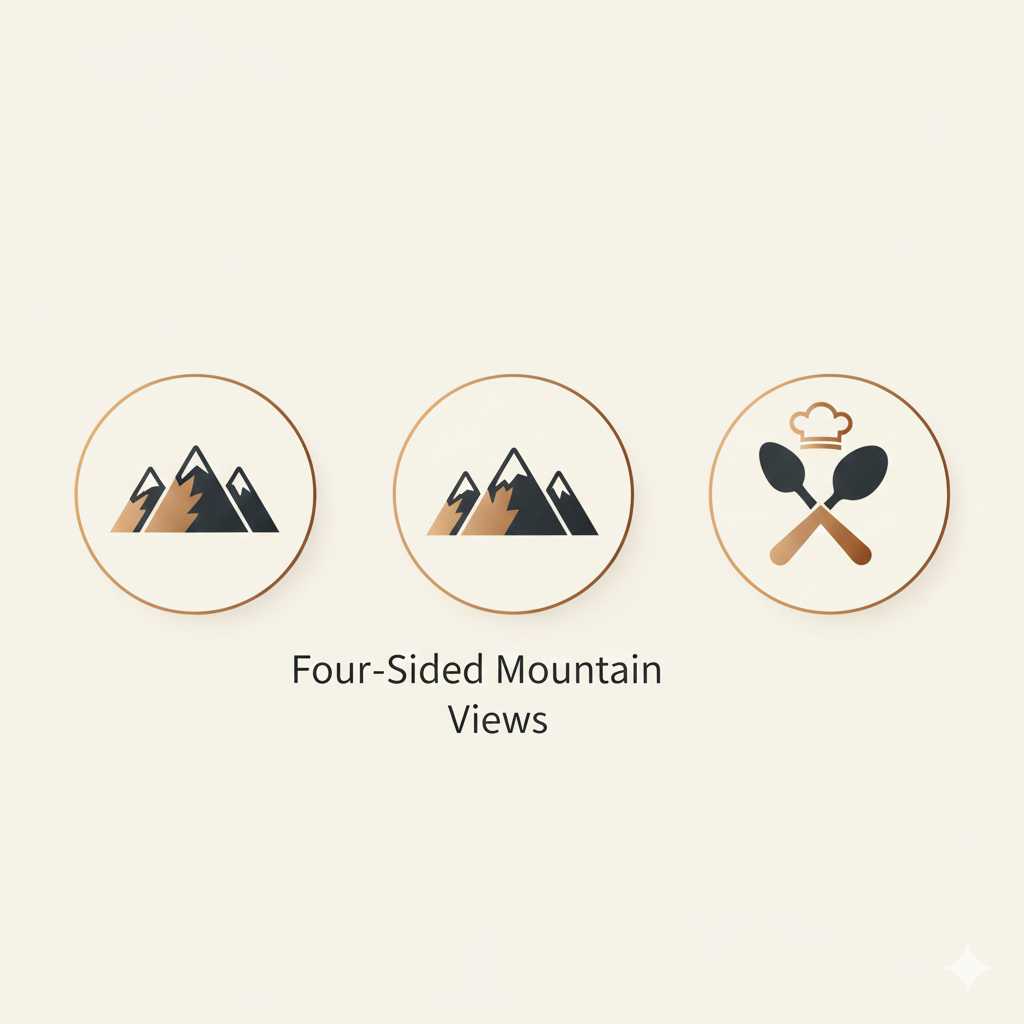 Four-Sided Mountain Views
