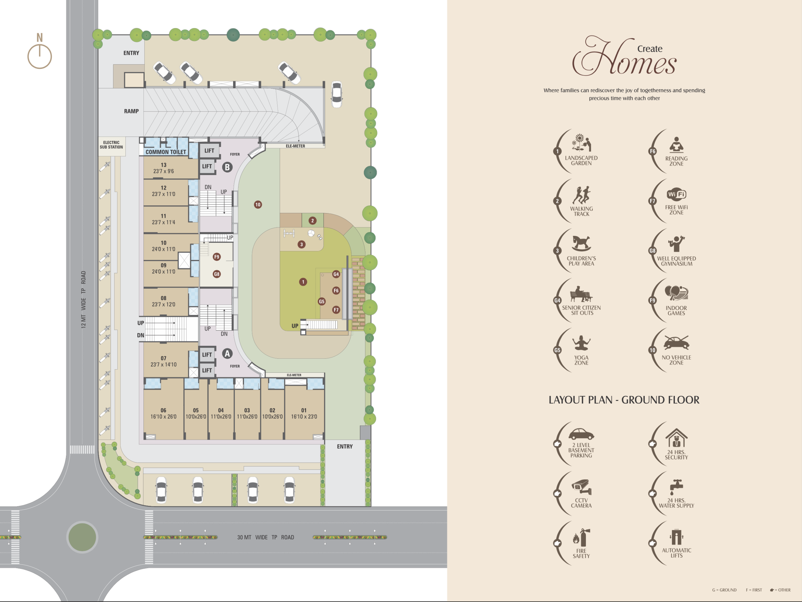 SKYWALK MANGALAAM 3BHK