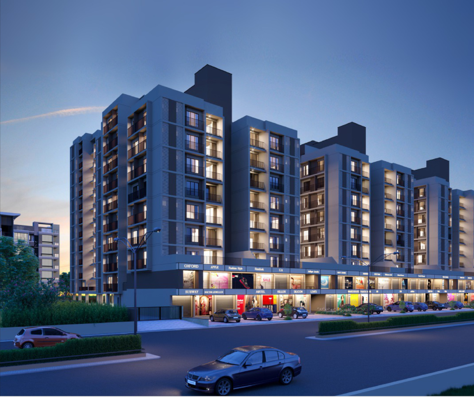 3BHK Divyajyot Sarang Lakeview