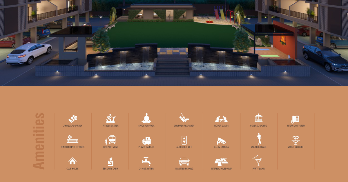 3BHK Divyajyot Sarang Lakeview