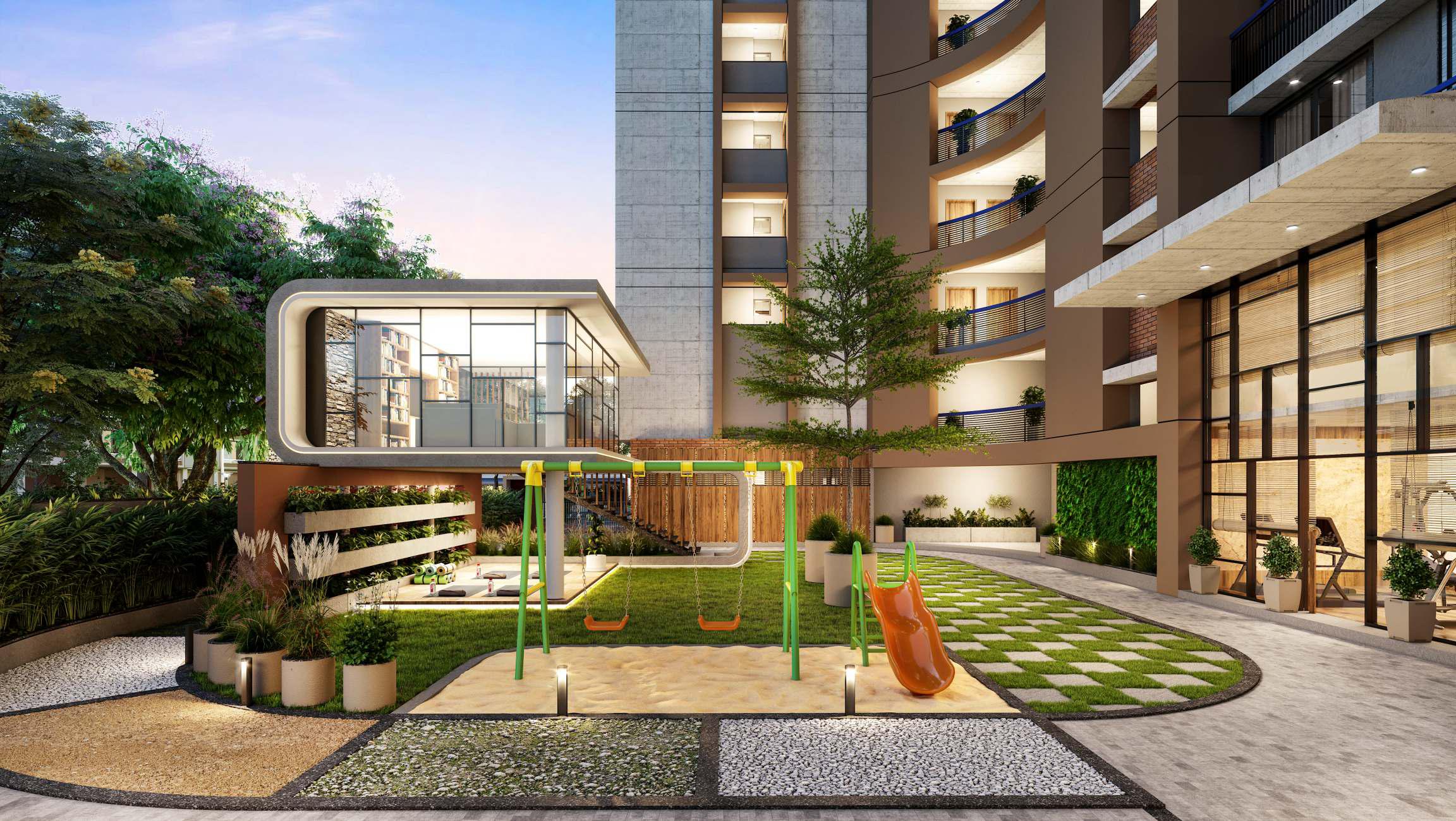 SKYWALK MANGALAAM 3BHK